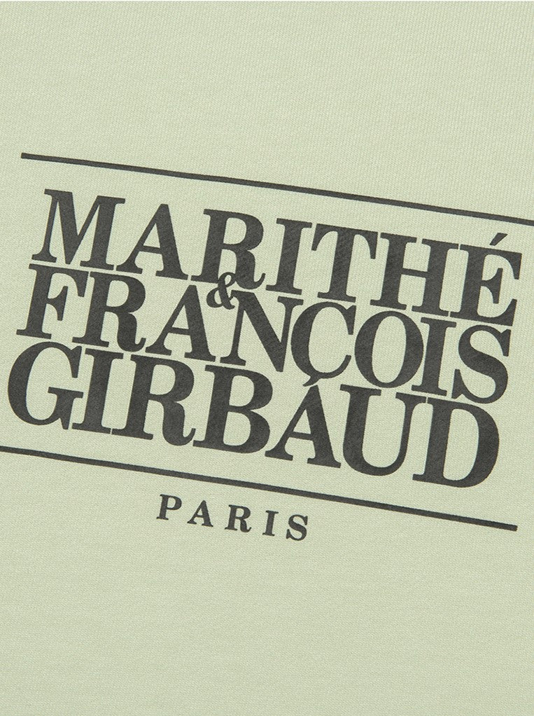 Marithe Francois Girbaud โข Classic Logo Sweatshirt (Light Green)