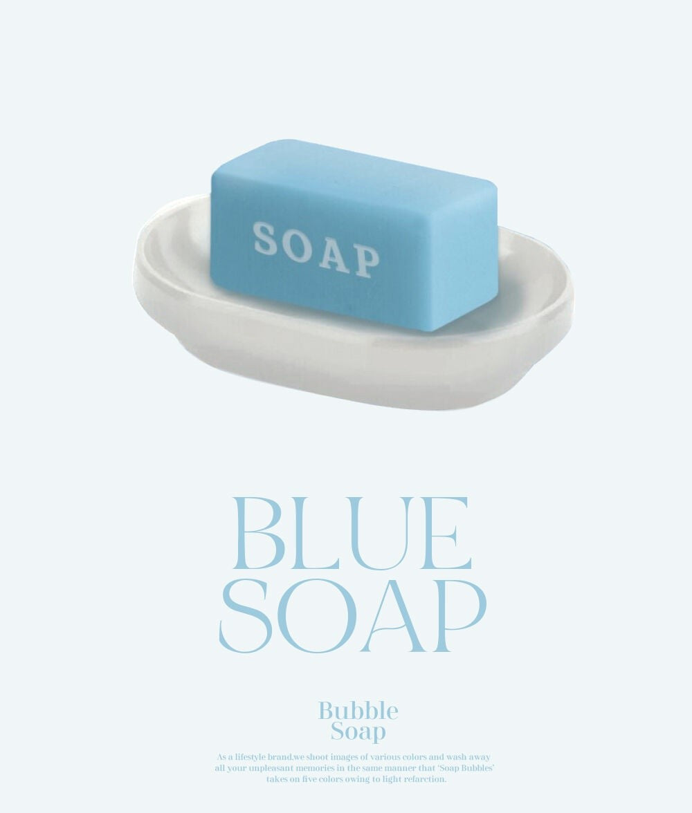 BubbleSoap Blue Soap Gel Hard Case