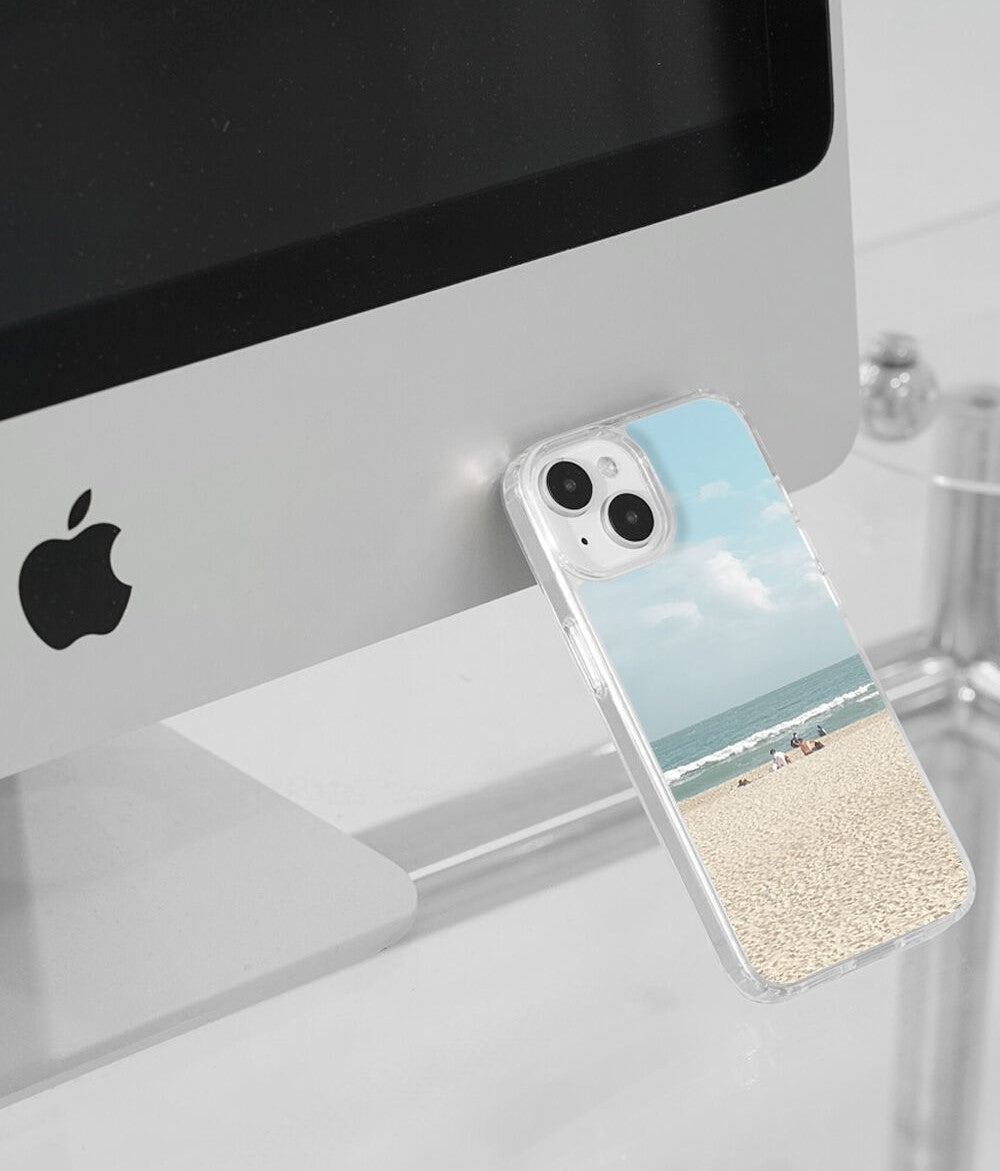 BubbleSoap Summer Beach Gel Hard Case