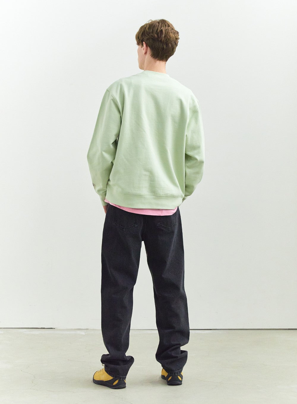Marithe Francois Girbaud โข Classic Logo Sweatshirt (Light Green)