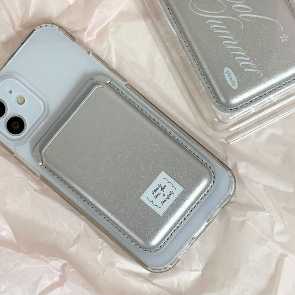 Pleazly Silver Label MagSafe Card Holder