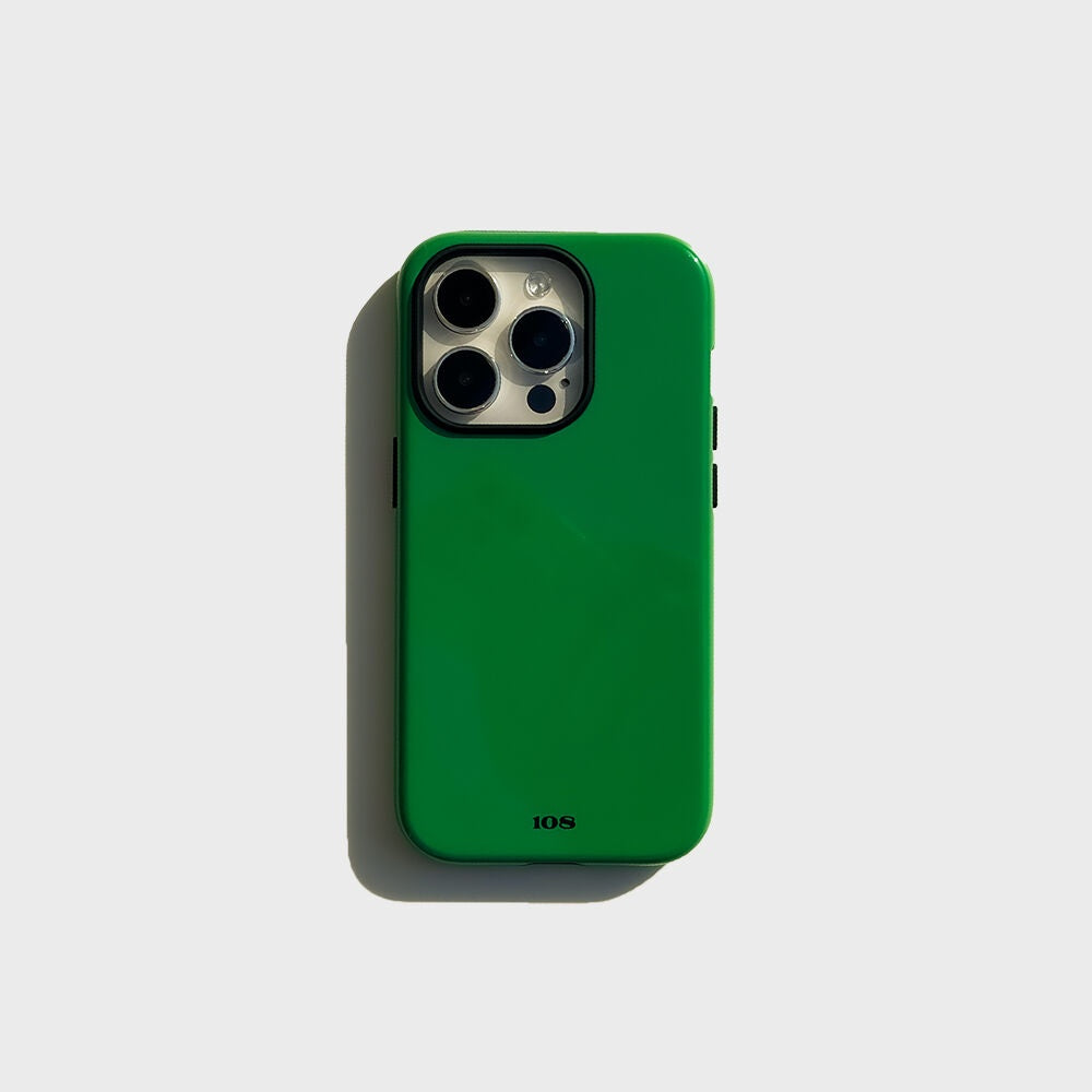 108Seoul 108 Glare Green Glossy Hard Bumper Case