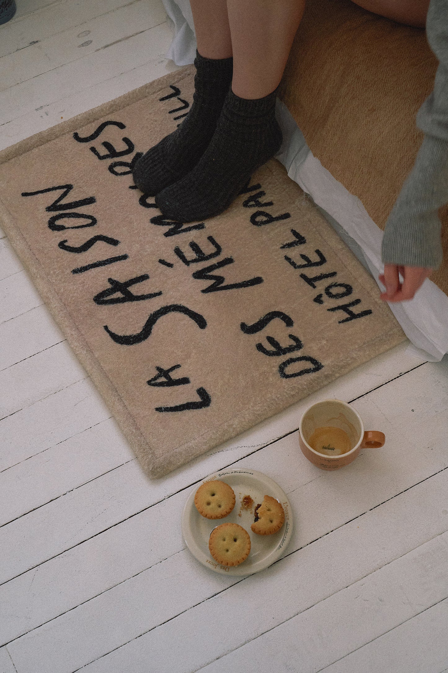 Hotel 827 Scent of Paris Door Mat
