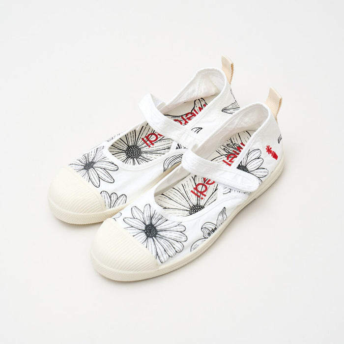 Mardi Mercredi • Legere Flower Mary Jane Sneakers