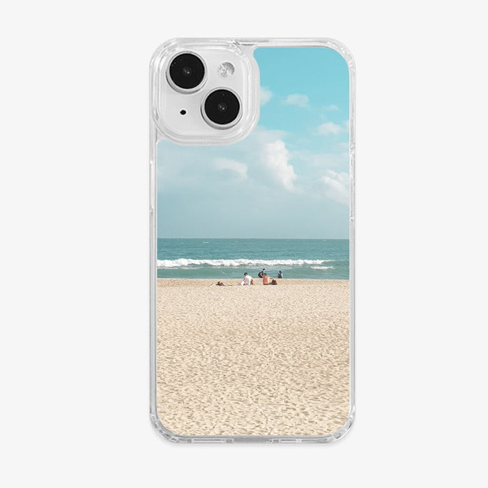 BubbleSoap Summer Beach Gel Hard Case