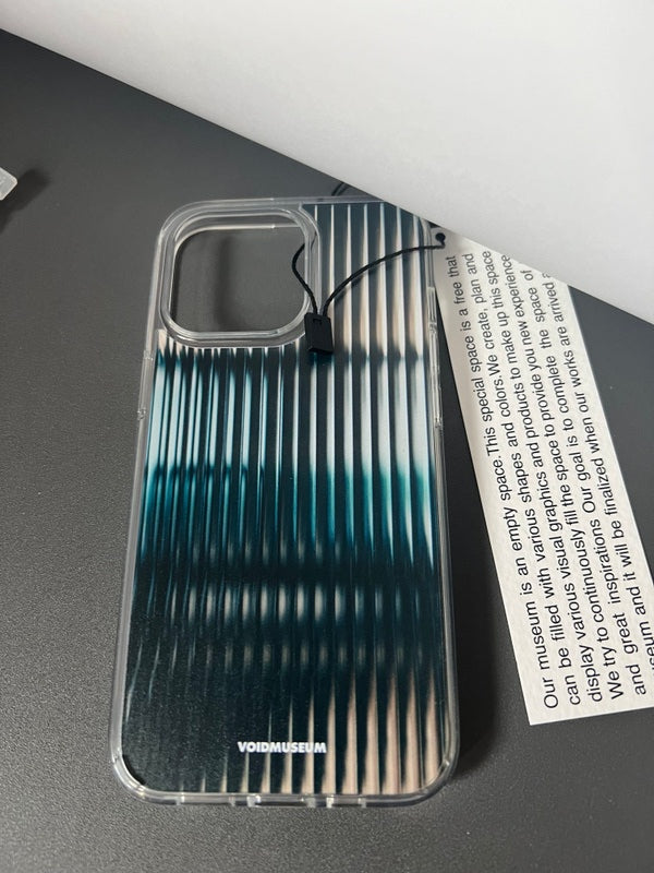 VoidMuseum Glass iPhone Jelly Hard Case