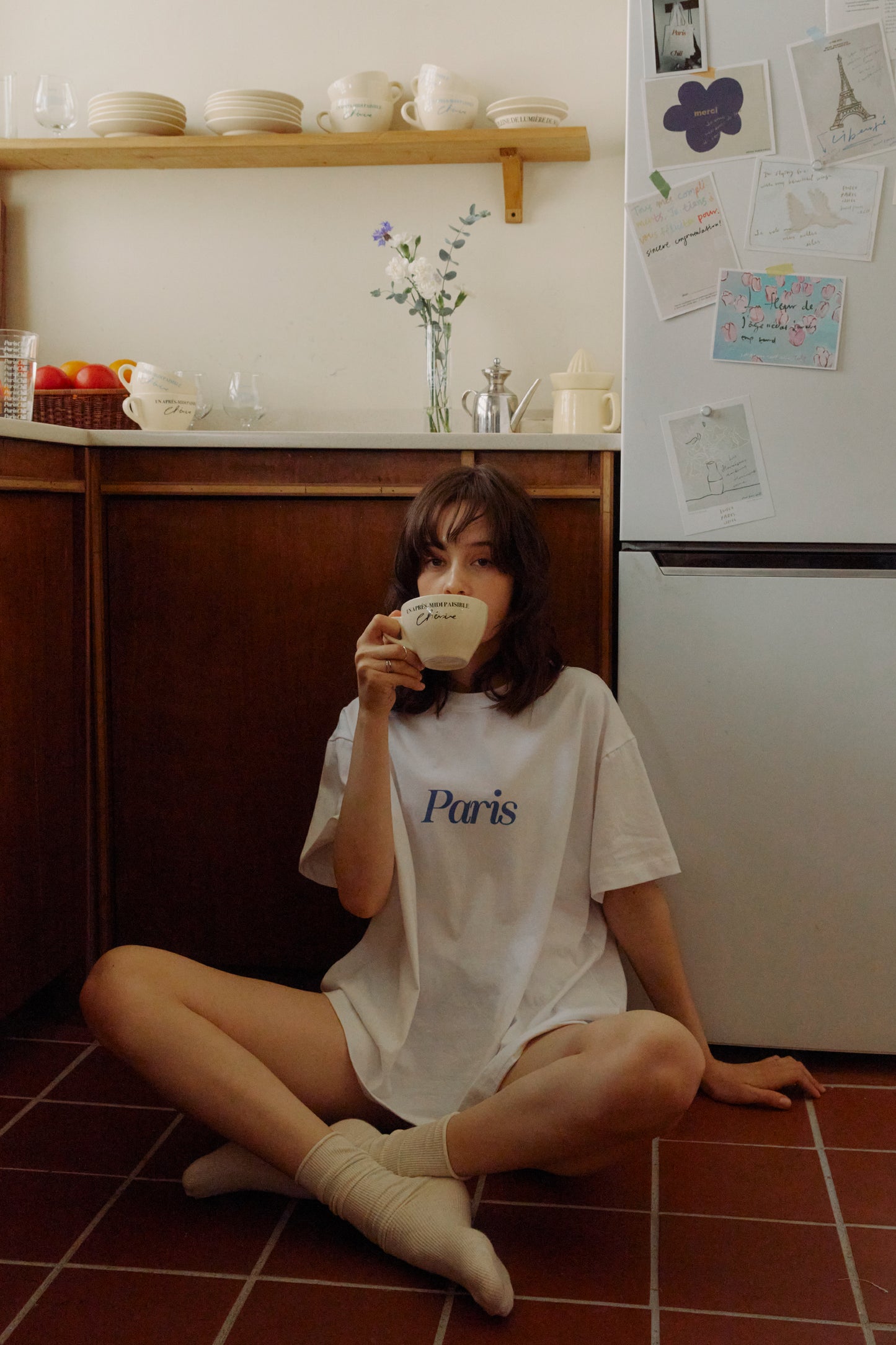 Hotel 827 Lazy Vibes Coffee Cup (Black)