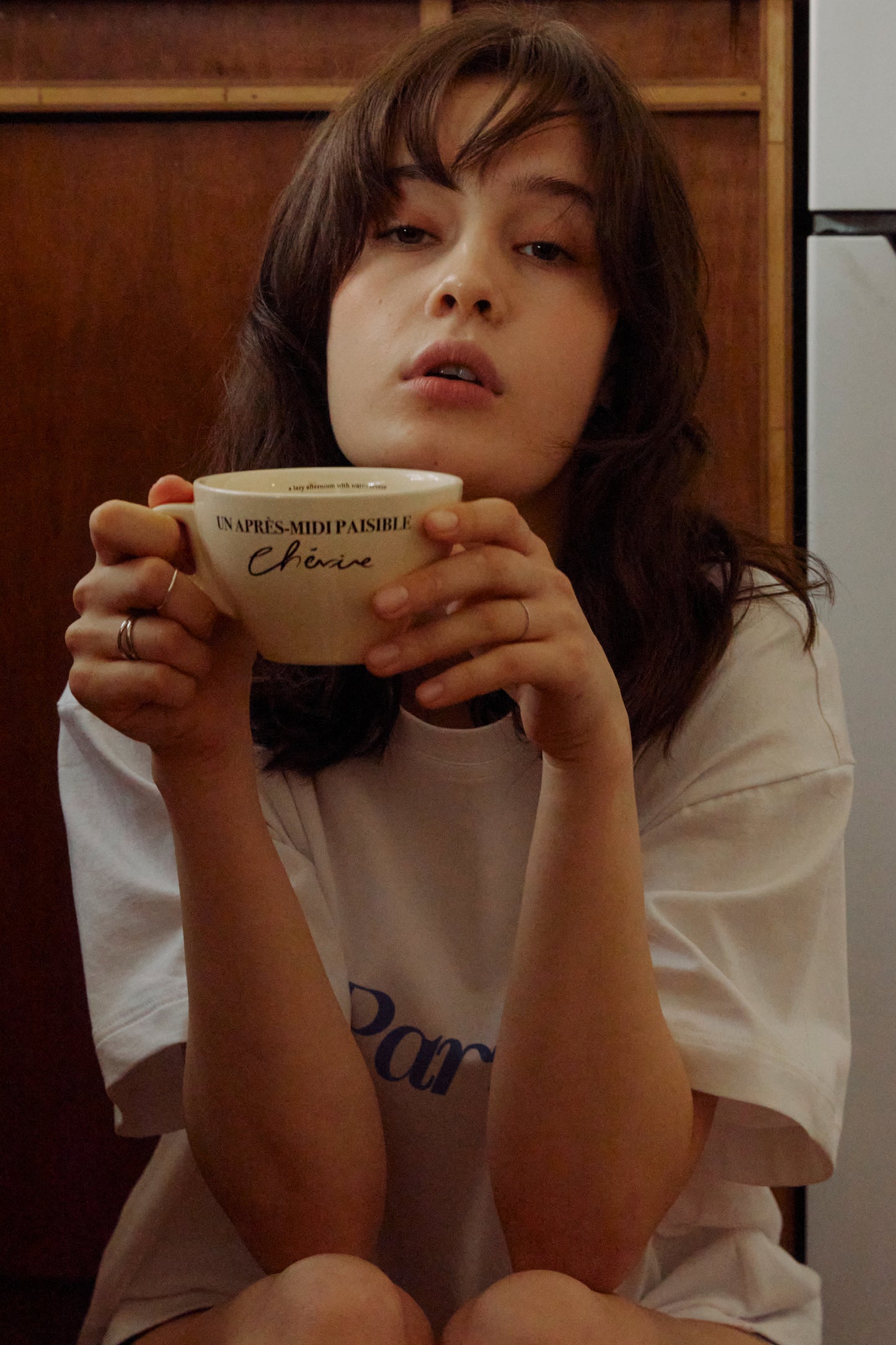 Hotel 827 Lazy Vibes Coffee Cup (Light Blue)