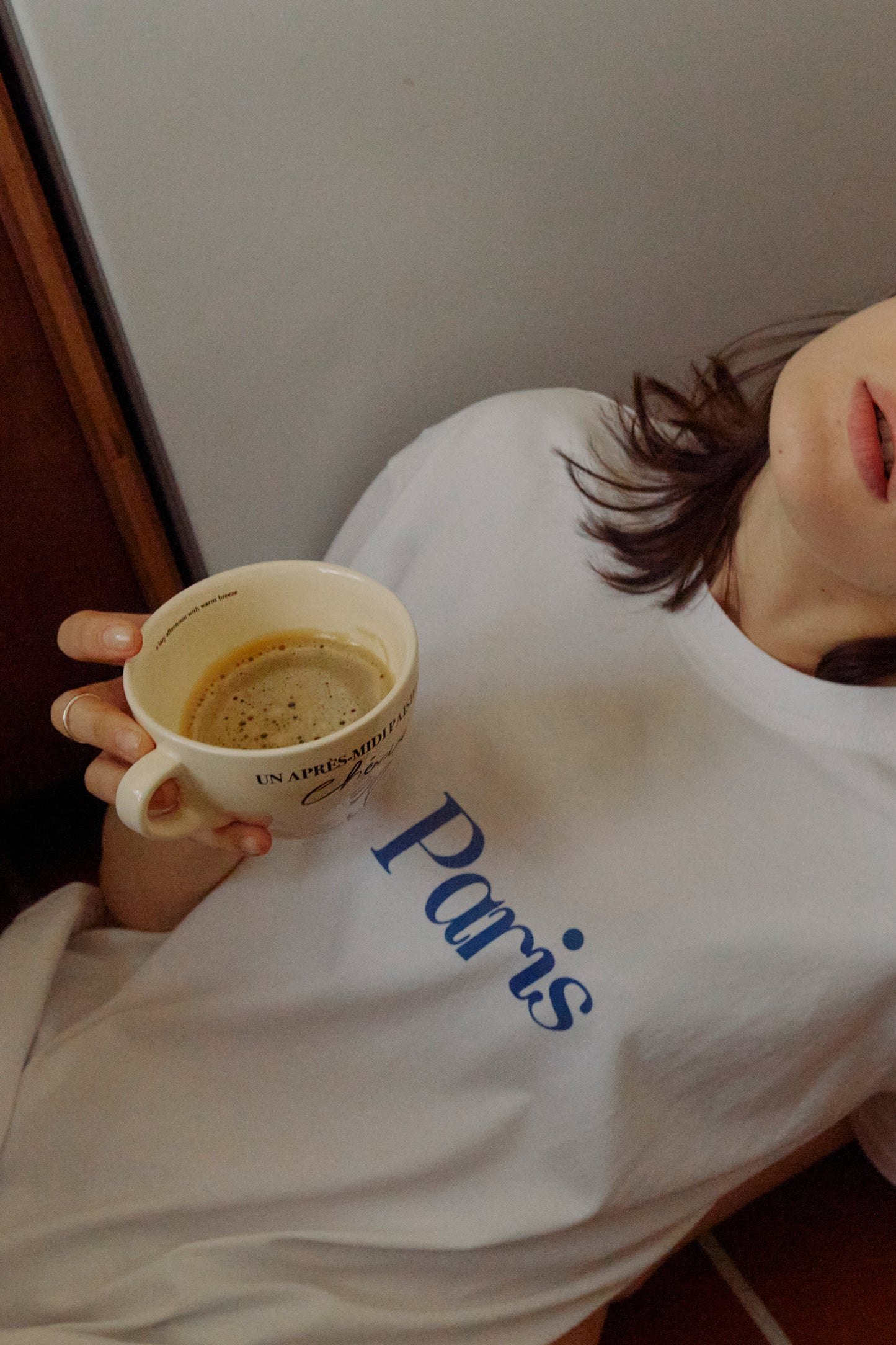 Hotel 827 Lazy Vibes Coffee Cup (Black)