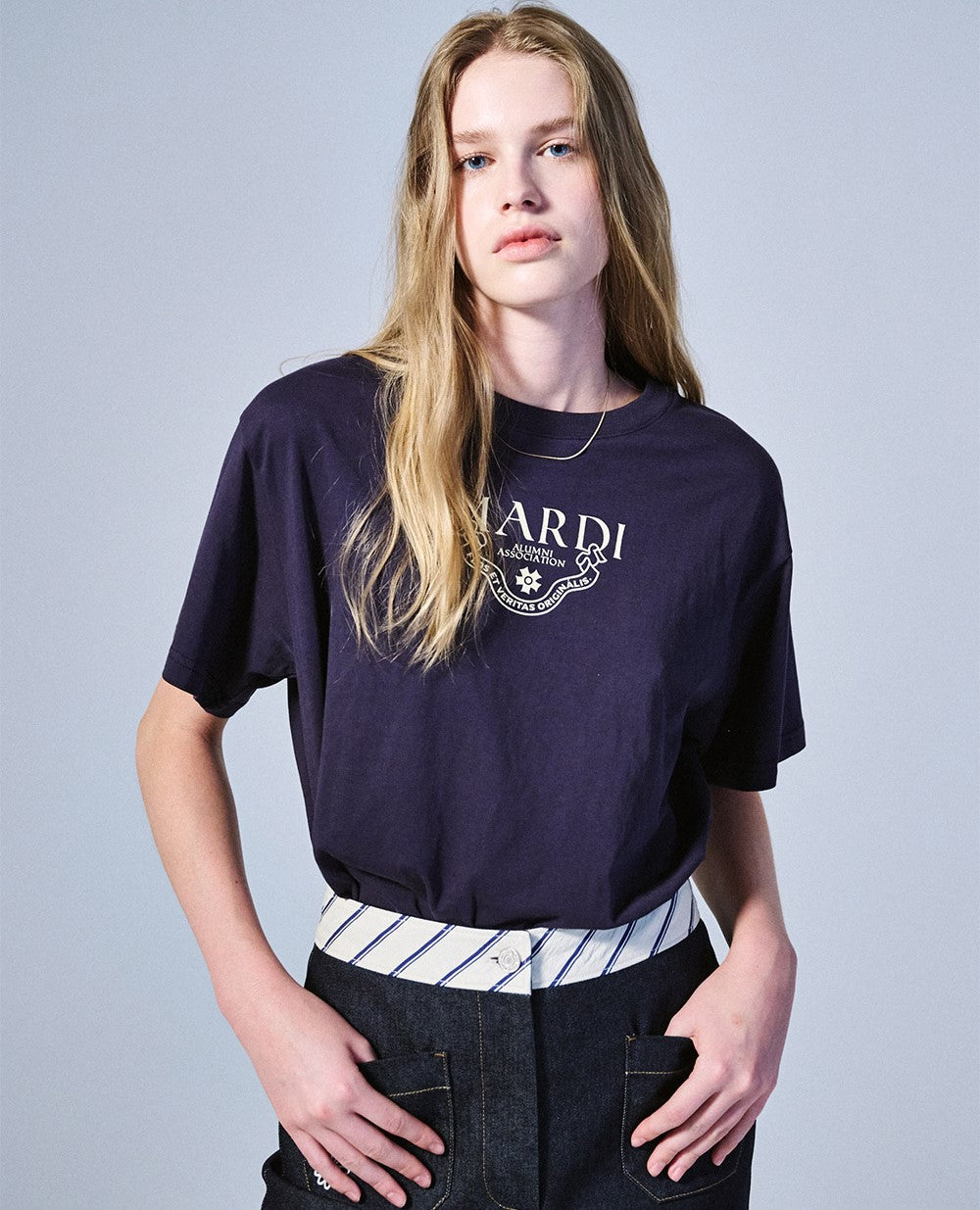Mardi Mercredi • Tshirt Alumni Classique (Navy Cream)
