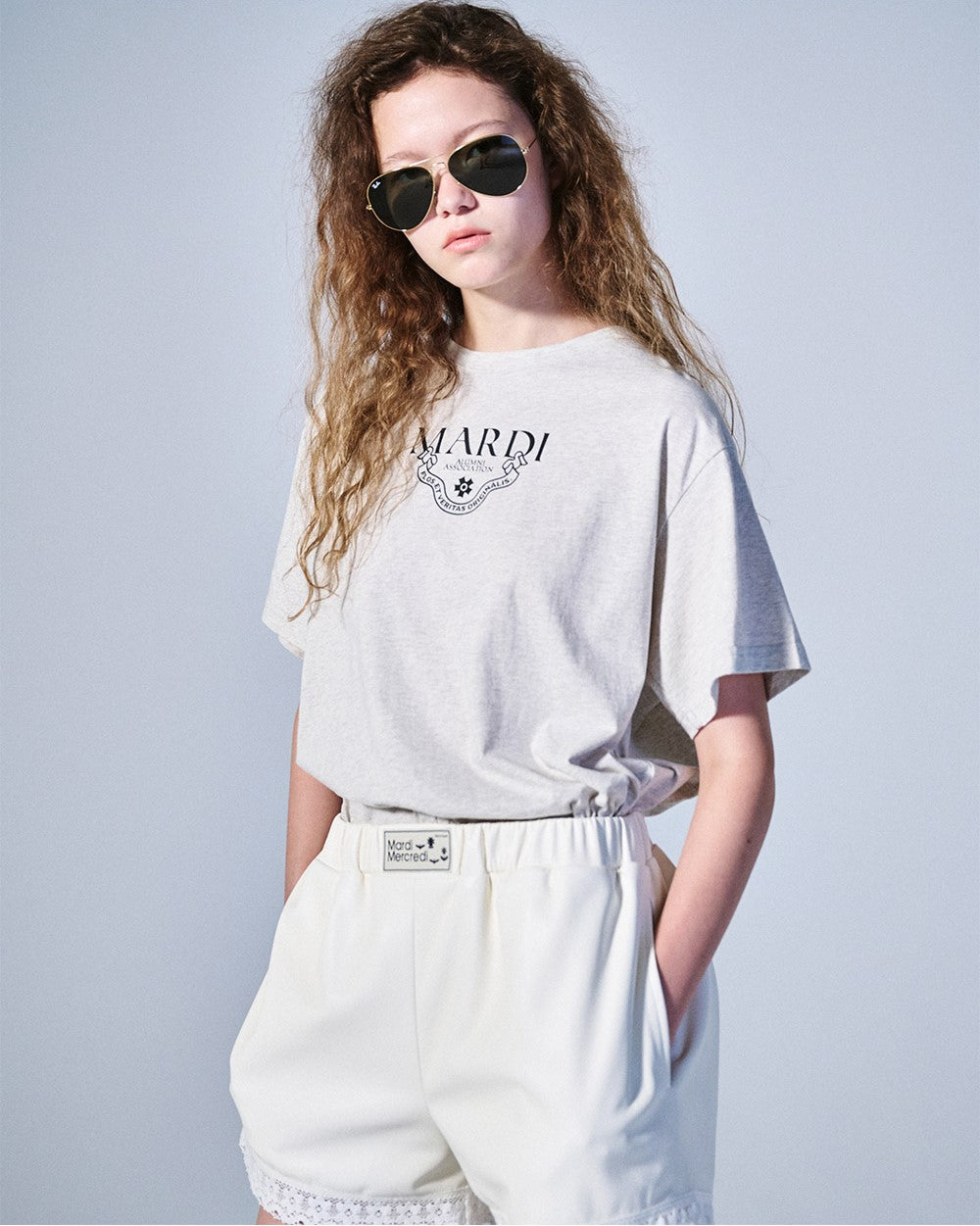 Mardi Mercredi • Tshirt Alumni Classique (Oatmeal Black)