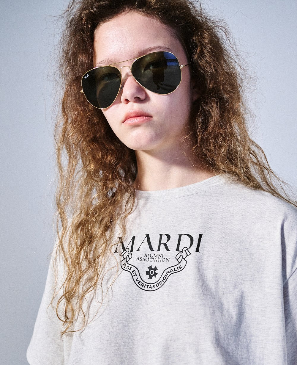 Mardi Mercredi • Tshirt Alumni Classique (Oatmeal Black)