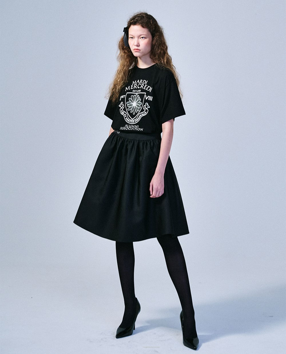 Mardi Mercredi • Tshirt Alumni Emblem (Black Ivory)