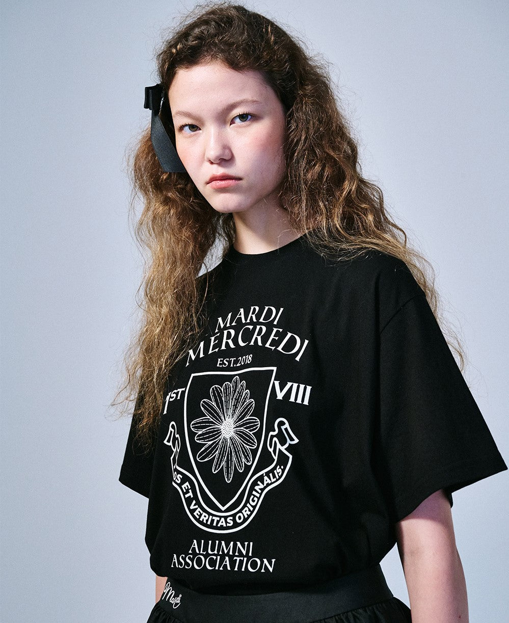 Mardi Mercredi • Tshirt Alumni Emblem (Black Ivory)