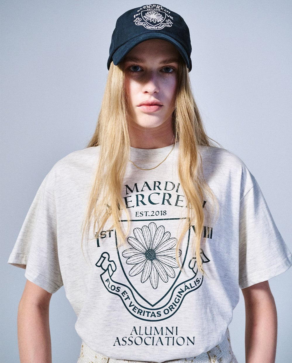 Mardi Mercredi • Tshirt Alumni Emblem (Oatmeal Deepgreen)