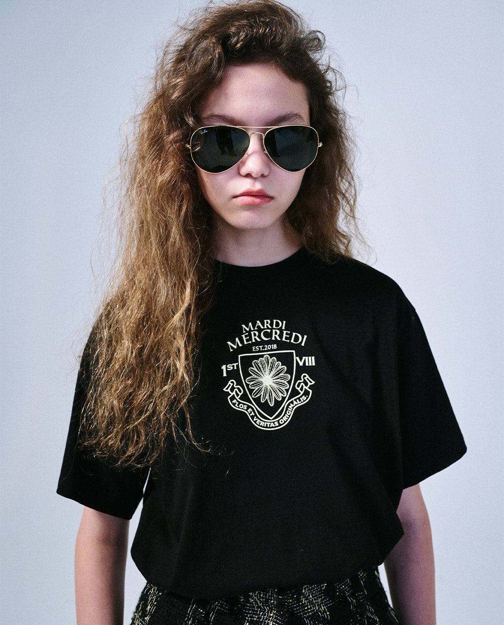 Mardi Mercredi • Tshirt Alumni Small Emblem (Black Cream)