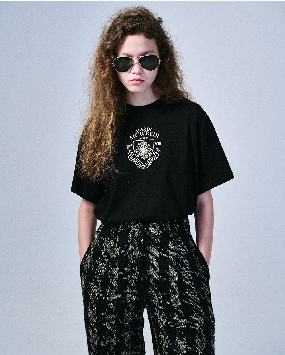 Mardi Mercredi • Tshirt Alumni Small Emblem (Black Cream)