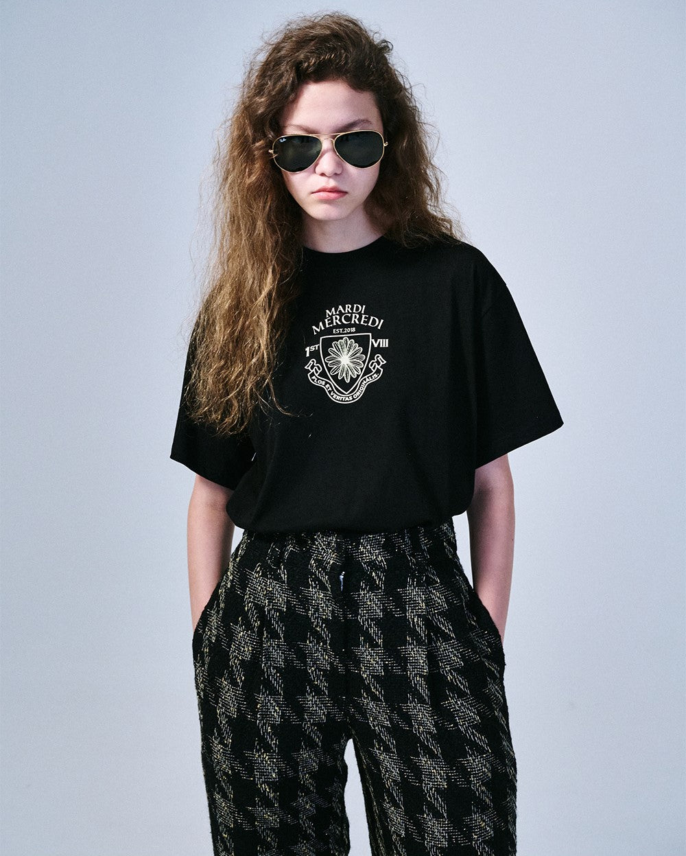 Mardi Mercredi • Tshirt Alumni Small Emblem (Black Cream)