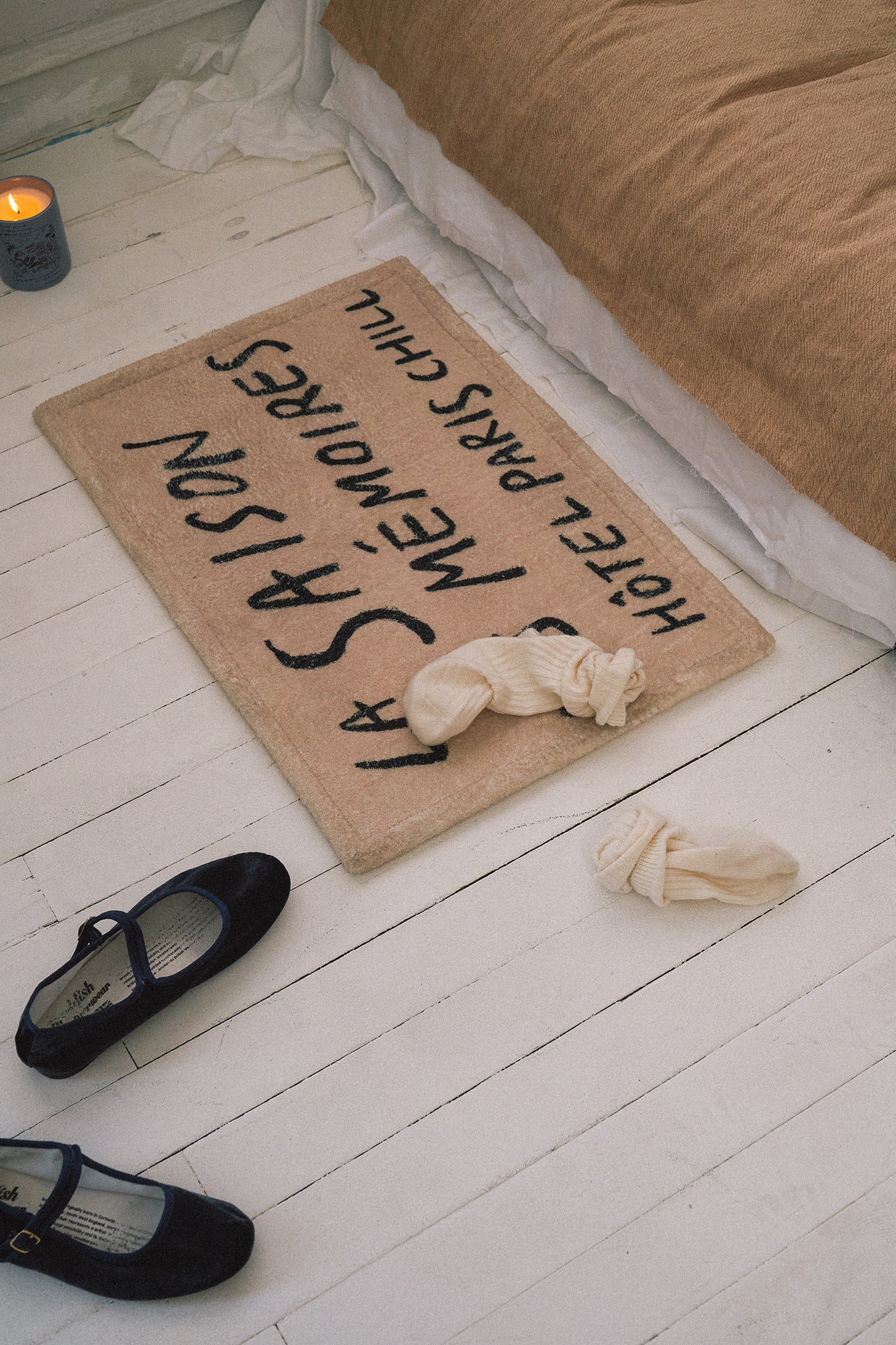 Hotel 827 Scent of Paris Door Mat