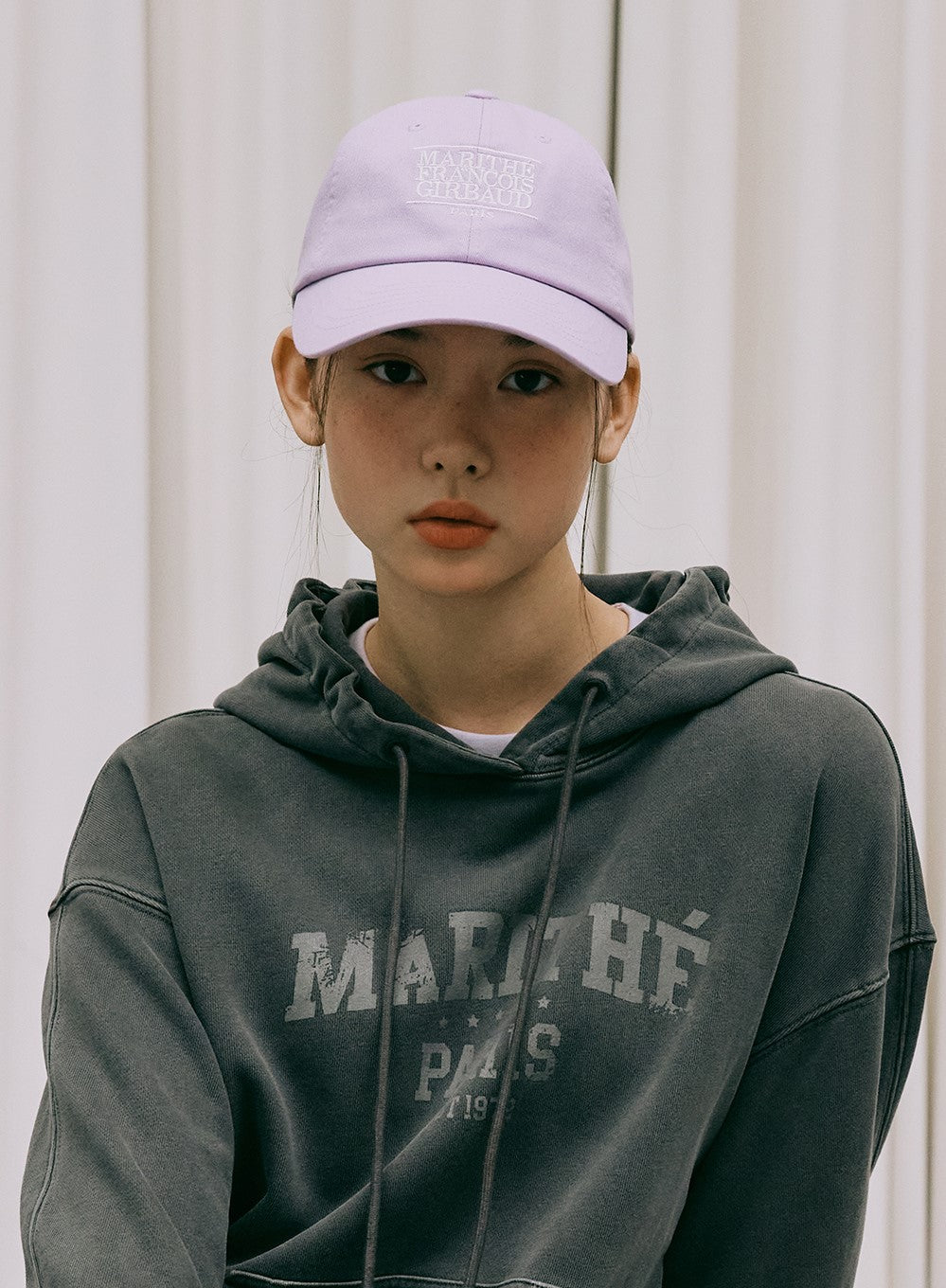 Marithe Francois Girbaud โข Small Classic Logo Cap (Light Purple)