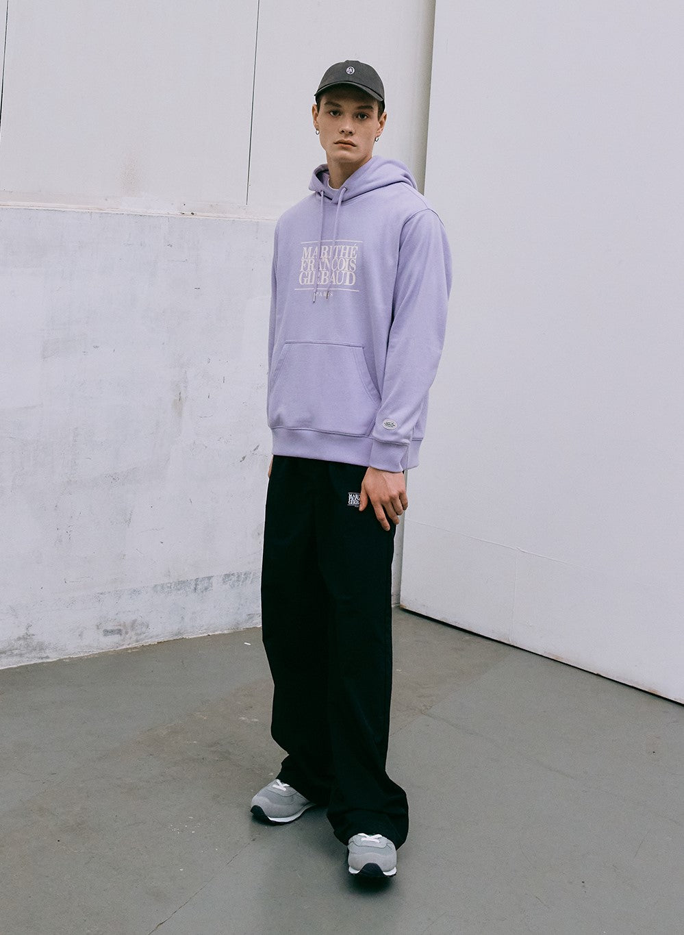 Marithe Francois Girbaud โข Classic Logo Hoodie (Light Purple)