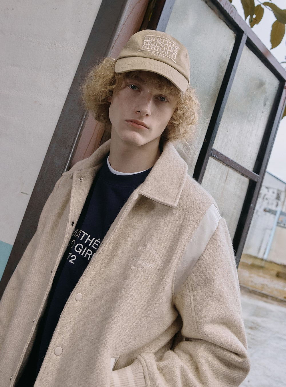 Marithe Francois Girbaud • Lettering Logo Sweatshirt (Navy)