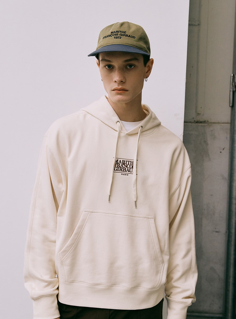 Marithe Francois Girbaud • Lettering Logo Spanel Color Block Cap (Khaki)