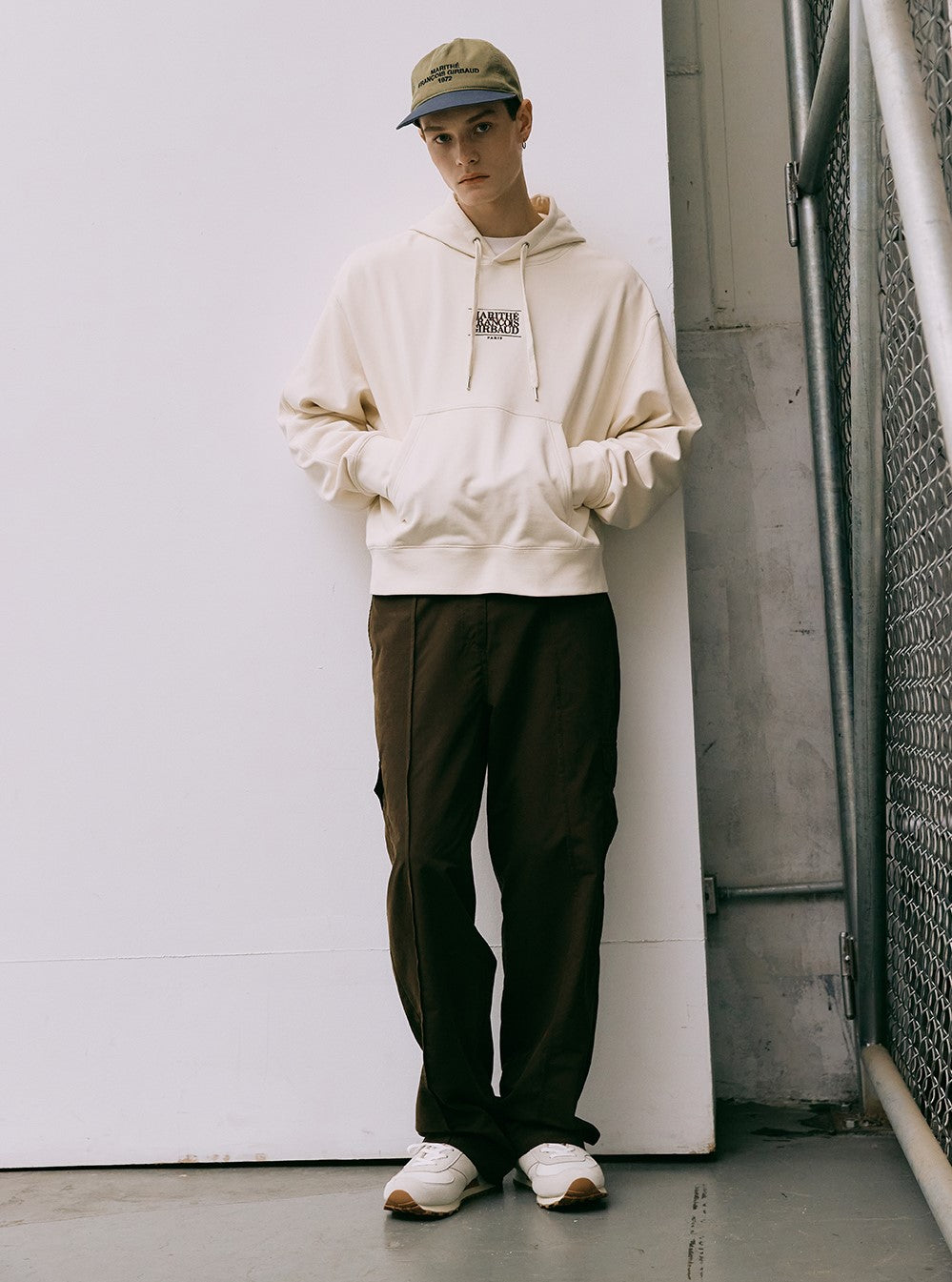 Marithe Francois Girbaud • New Classic Logo Hoodie (Ivory)