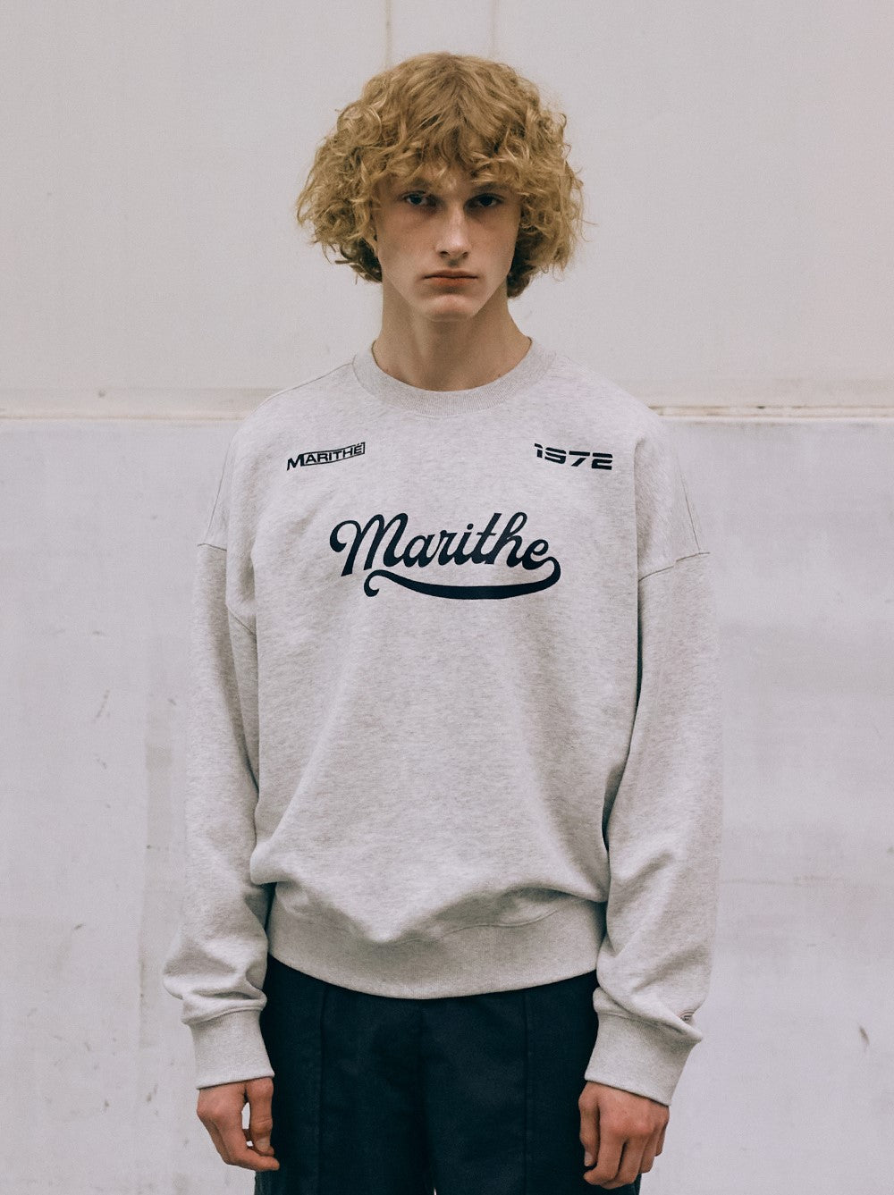 Marithe Francois Girbaud • Football Logo Sweatshirt (Navy)
