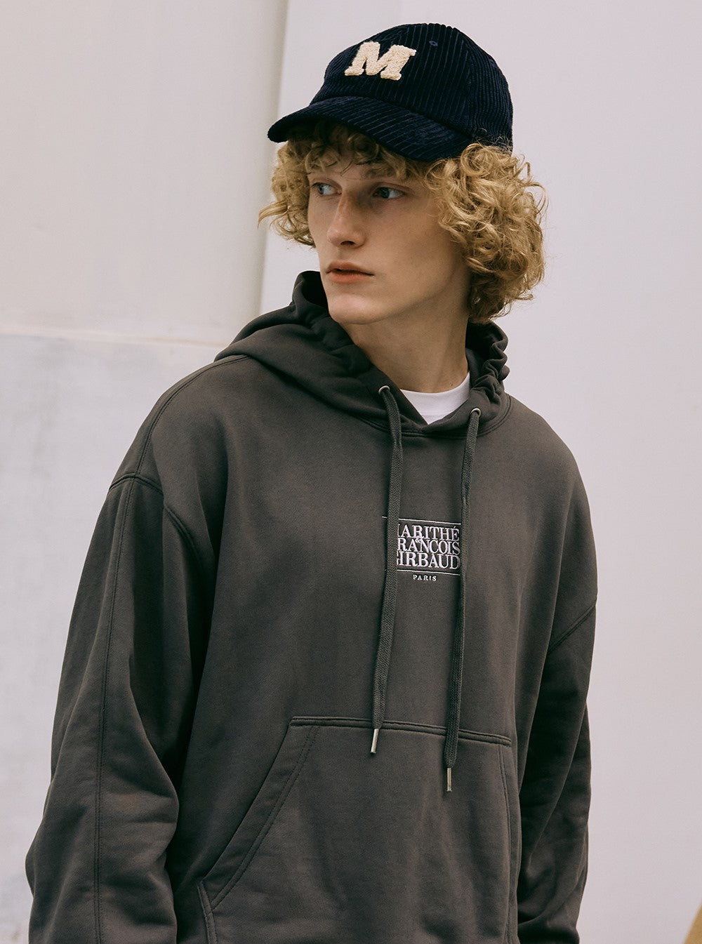 Marithe Francois Girbaud • New Classic Logo Hoodie (Charcoal)