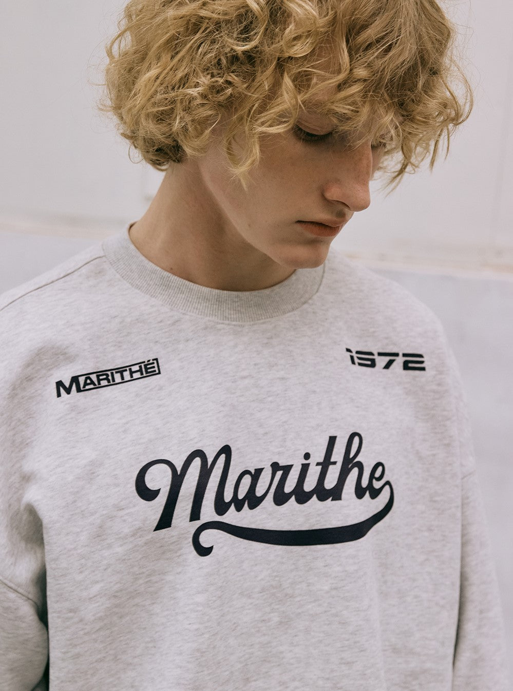 Marithe Francois Girbaud • Football Logo Sweatshirt (Navy)