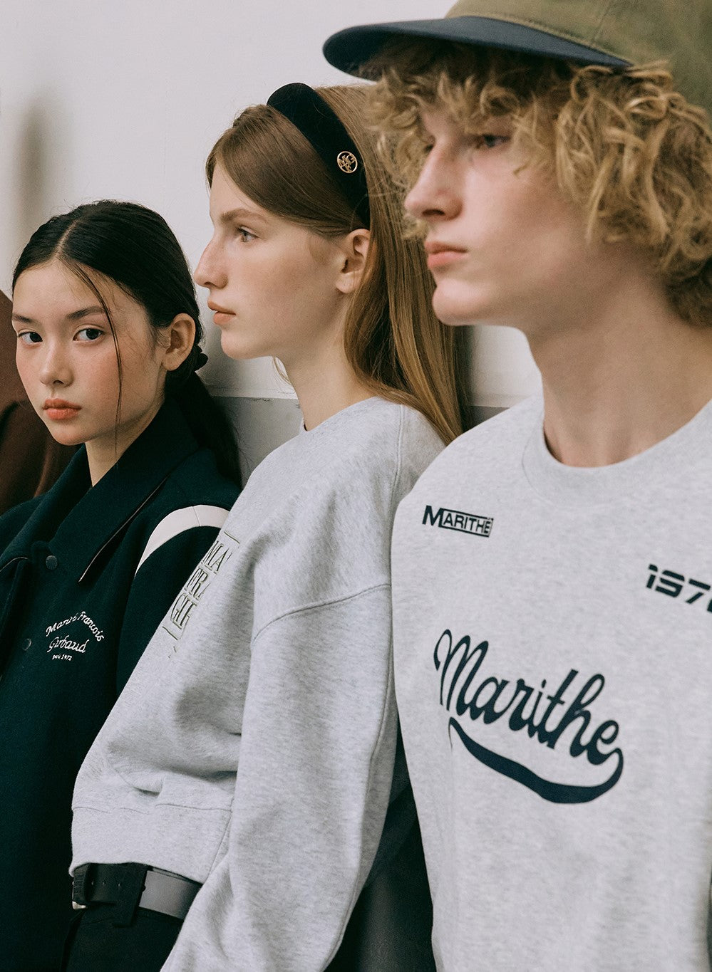 Marithe Francois Girbaud • Football Logo Sweatshirt (Navy)