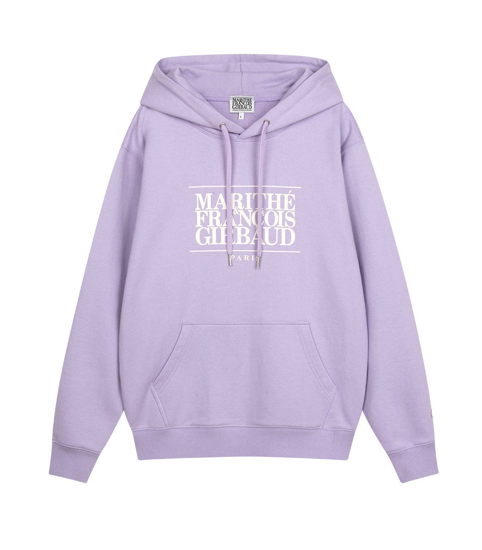 Marithe Francois Girbaud โข Classic Logo Hoodie (Light Purple)