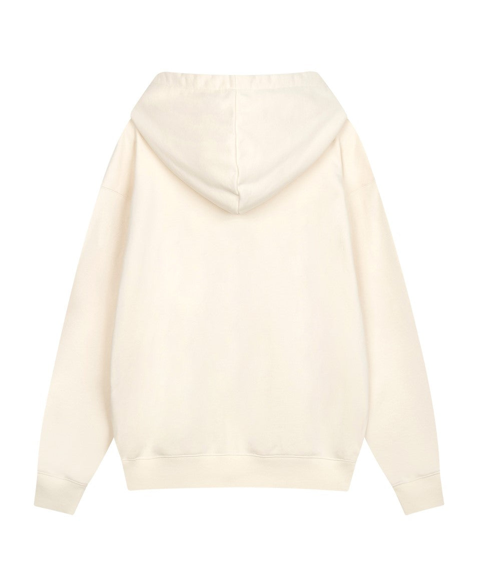 Marithe Francois Girbaud • New Classic Logo Hoodie (Ivory)