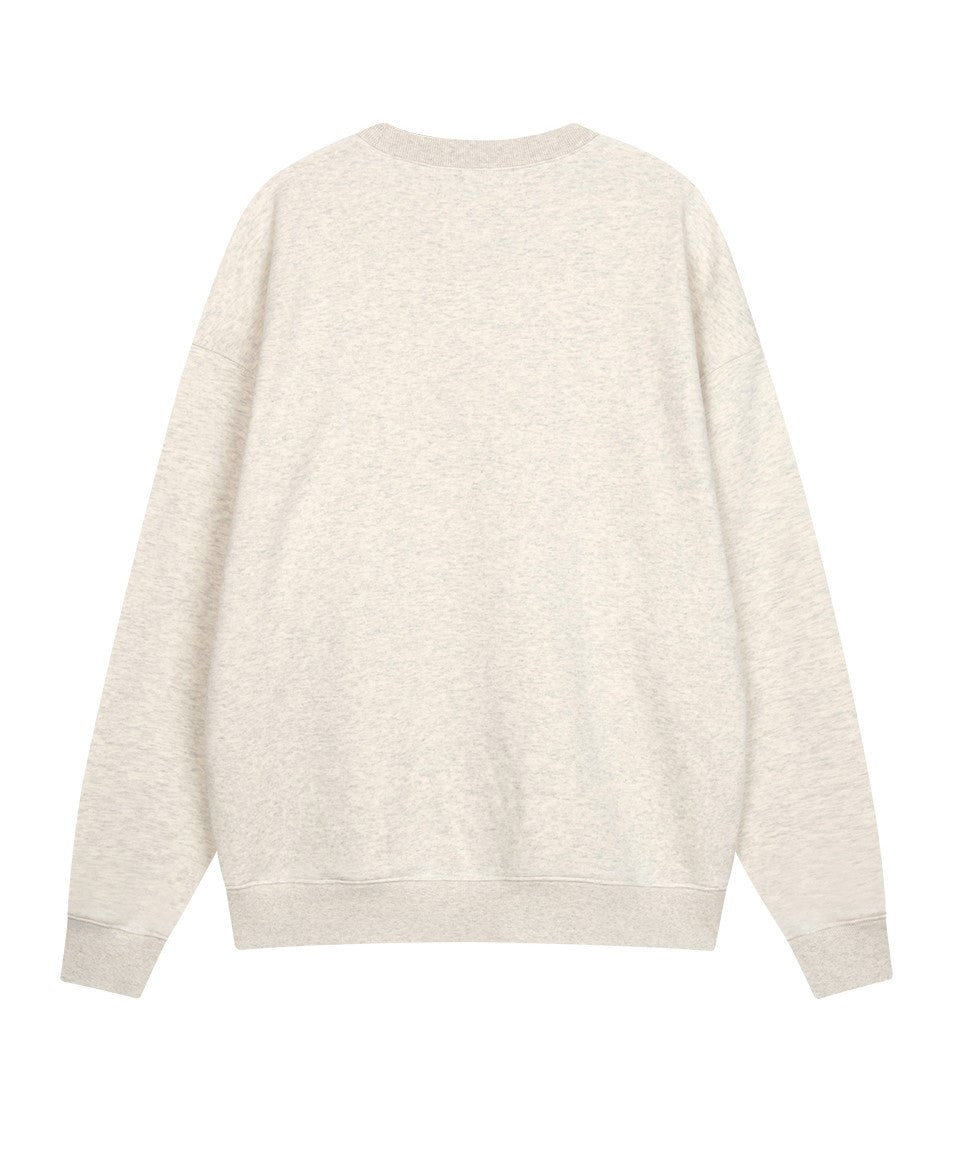 Marithe Francois Girbaud • New Classic Logo Sweatshirt (Oatmeal)