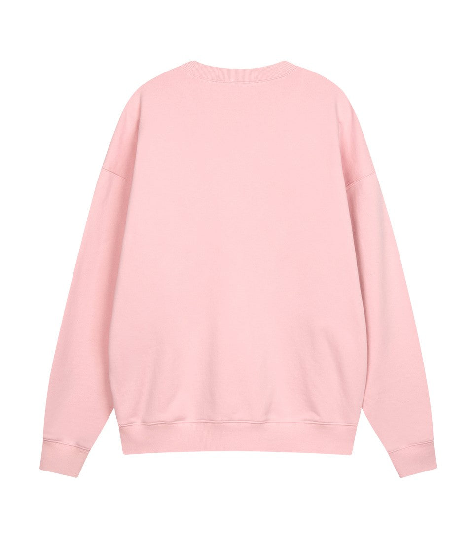 Marithe Francois Girbaud • New Classic Logo Sweatshirt (Baby Pink)