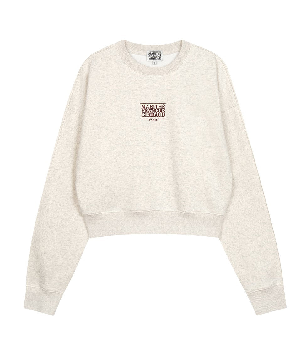 Marithe Francois Girbaud • New Classic Logo Sweatshirt (Oatmeal)
