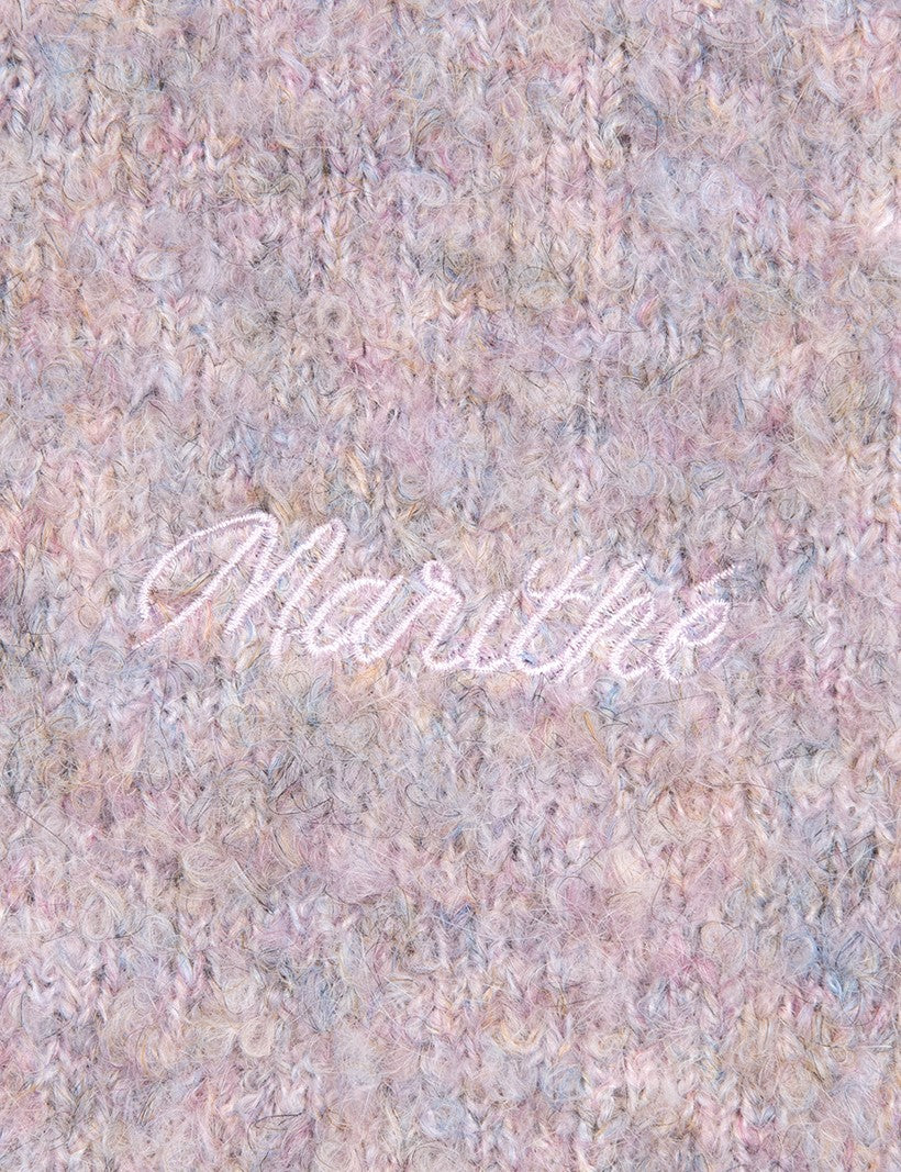 Marithe Francois Girbaud โข Chain Logo Boucle Vest (Light Purple)