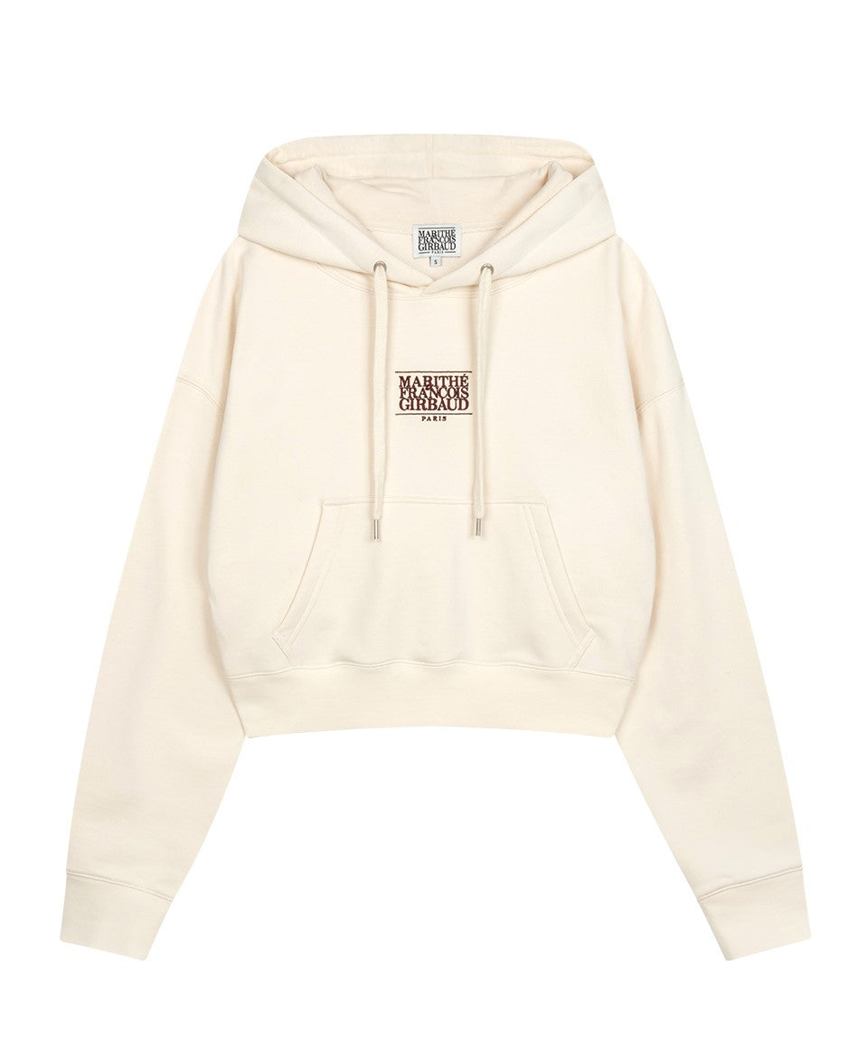 Marithe Francois Girbaud • New Classic Logo Hoodie (Ivory)