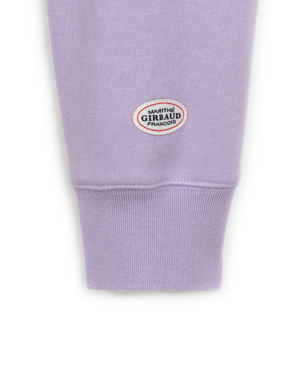 Marithe Francois Girbaud โข Classic Logo Hoodie (Light Purple)