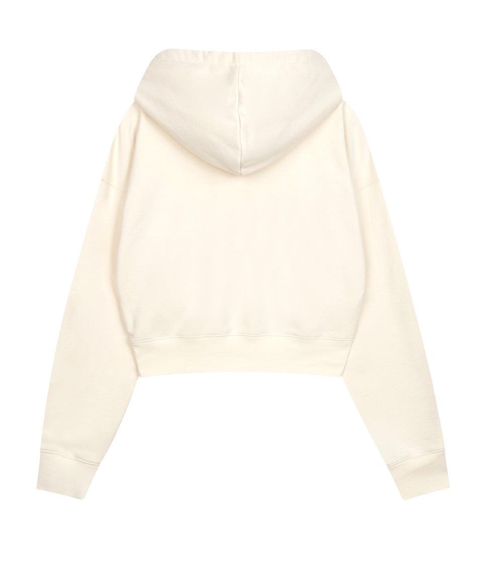 Marithe Francois Girbaud • New Classic Logo Hoodie (Ivory)