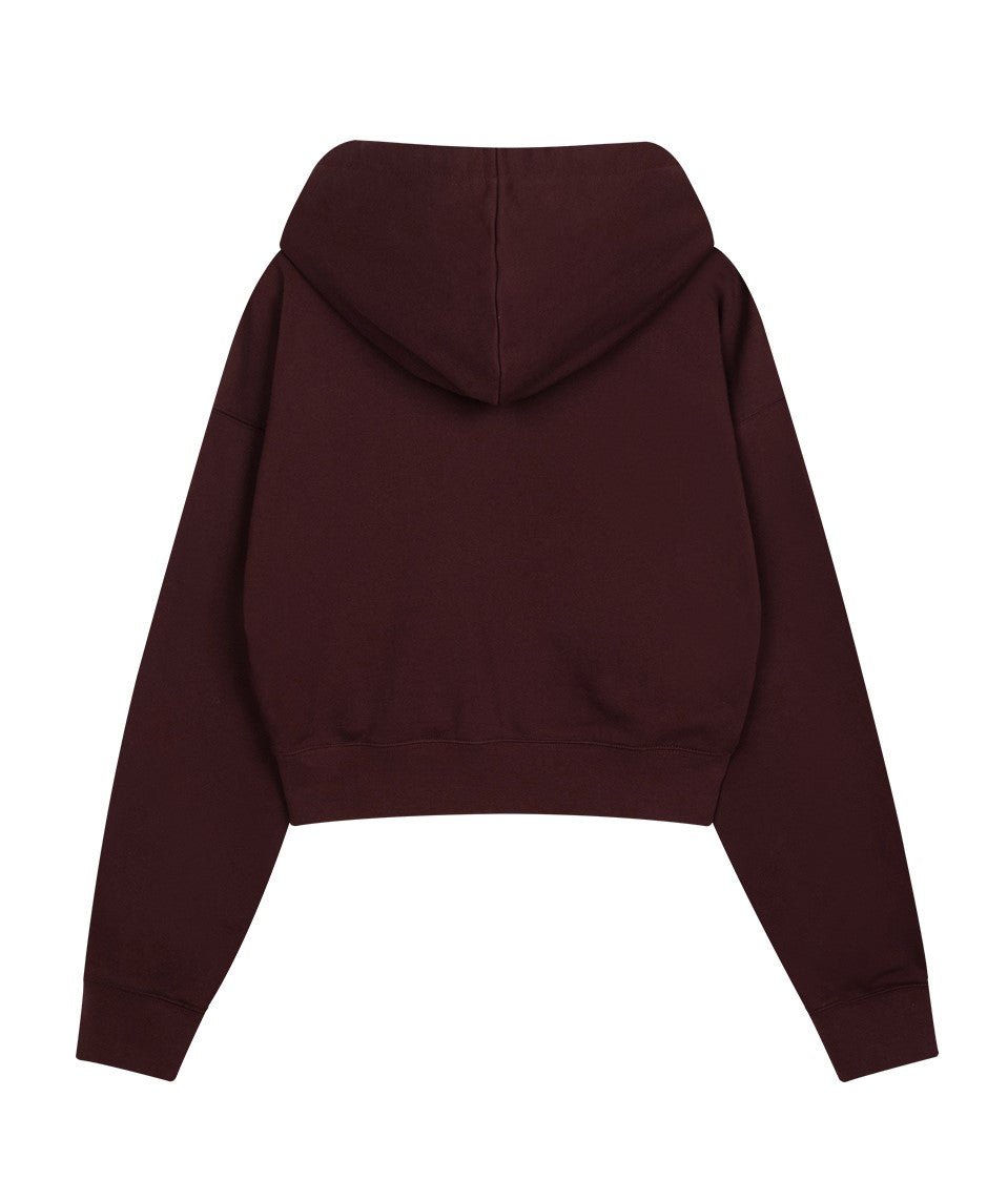 Marithe Francois Girbaud • New Classic Logo Hoodie (Burgundy)