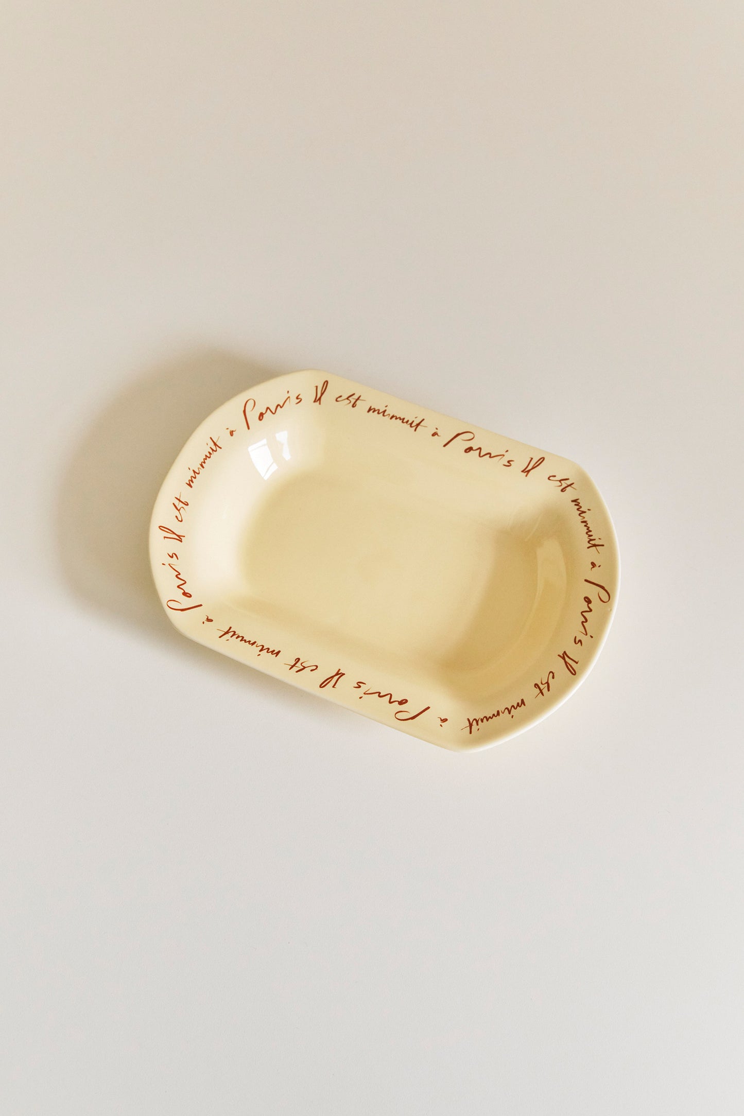 Hotel 827 Midnight Stoneware Plate (Square)