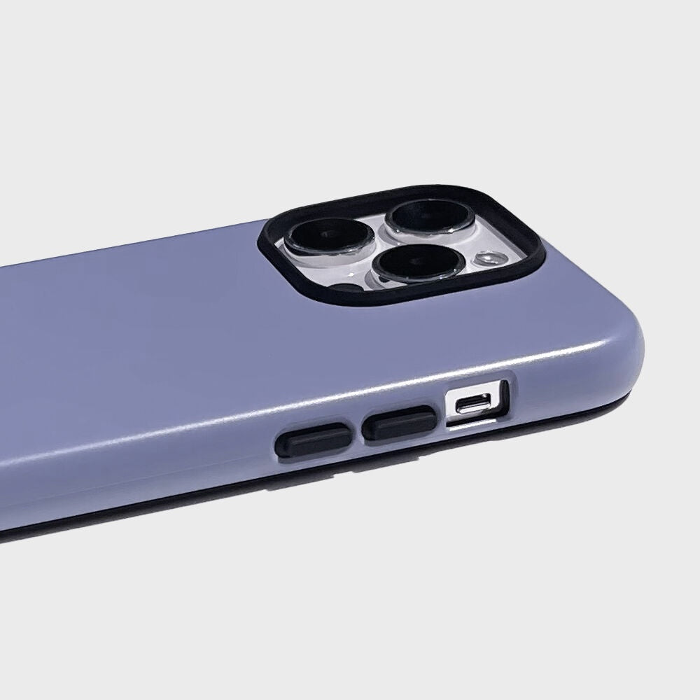 108Seoul 108 Gray Blue Hard Bumper Case
