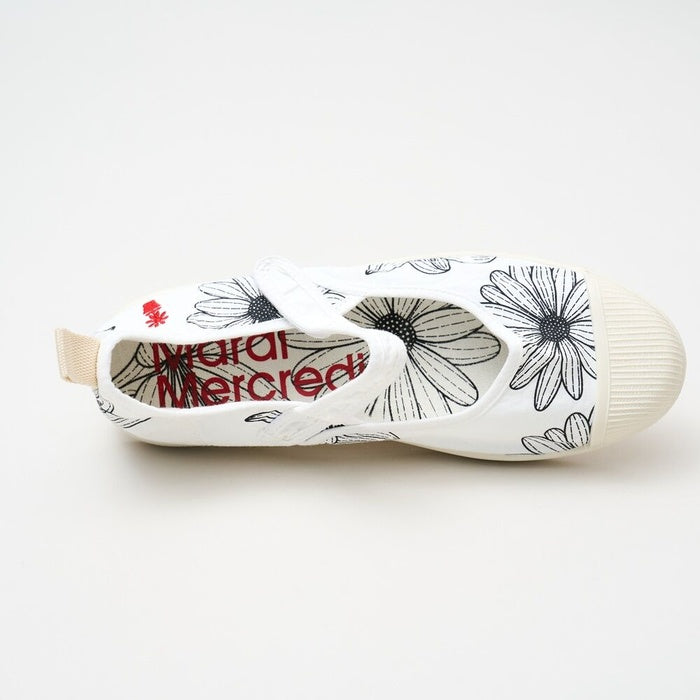 Mardi Mercredi • Legere Flower Mary Jane Sneakers