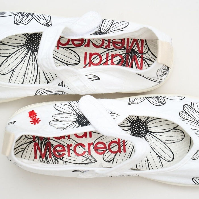 Mardi Mercredi • Legere Flower Mary Jane Sneakers
