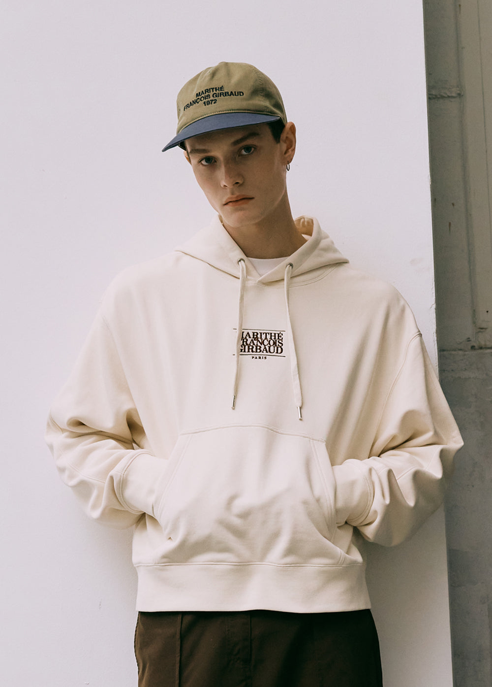 Marithe Francois Girbaud • New Classic Logo Hoodie (Ivory)