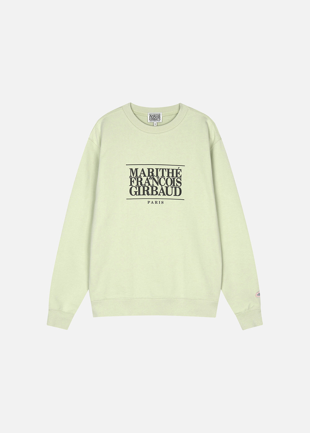 Marithe Francois Girbaud โข Classic Logo Sweatshirt (Light Green)