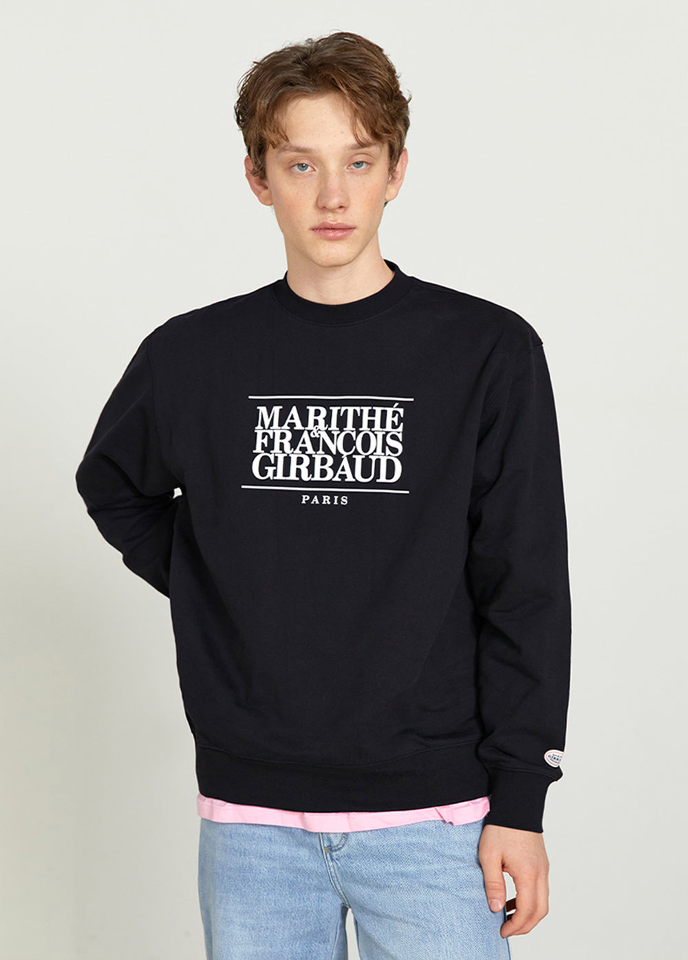 Marithe Francois Girbaud โข Classic Logo Sweatshirt (Black)