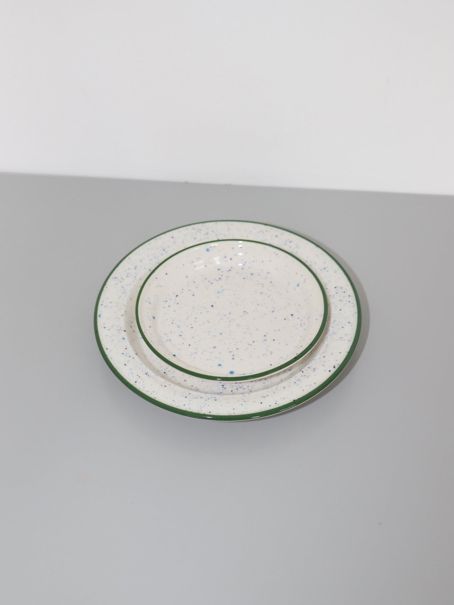 Make A Pottery 潑墨圖案飾邊陶藝碟